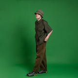 BALLSY military-like work shirt 【AZR-BL-0001-057】