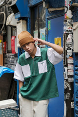 studentapathy zip up work shirts【AZR-SA-0001-018】