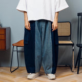 Docking balloon denim cargo pants【AZR-BL-0001-031】