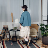 Military wrap pocket drawcord T-shirt 【AZR-BALLSY-22SS-AA】