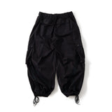 군용 드로우 코드 스노우 카고 바지