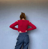 HTH original open shoulder tops