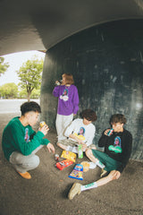 Bubble Girl Logo LS TEE