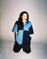 student apathy ZIP UP knit polo【AZR-SA-0001-019】