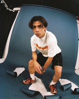 studentapathy denim half pants【SA0157】