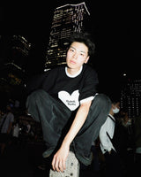 student apathy Heart Logo Linger T-shirt【AZR-SA-0001-026】