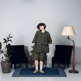 Military like apron vest 【AZR-BL-0001-018】