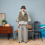 Military fishing short length vest【AZR-BL-0001-033】