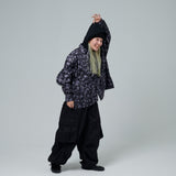 군용 드로우 코드 스노우 카고 바지