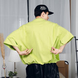 Military wrap pocket drawcord T-shirt 【AZR-BALLSY-22SS-AA】