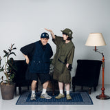 Military like apron vest 【AZR-BL-0001-018】