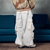 Military Drawcord Tuck Cargo Pants 【AZRーblー0001ー01 】