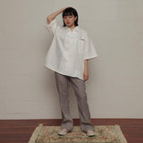 Color Checkered Flare Pants