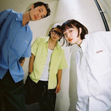 Snap Button Color Shirt