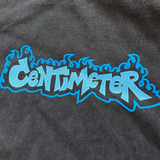 火焰徽標色素長T卹