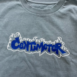 火焰徽標色素長T卹