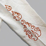 火焰徽標色素長T卹