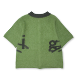 大徽標SS針織襯衫