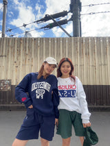 RUSSELL✖HTH collabo college sweat