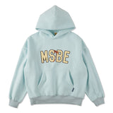 MSBE College Satin徽標連帽衫