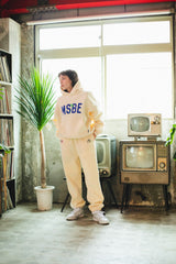 MSBE College Satin徽標連帽衫