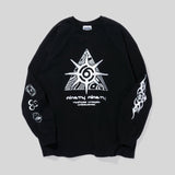 9090 Techno Triangle Long Tee
