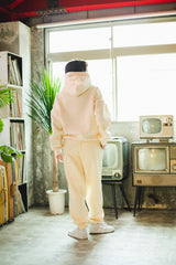 MSBE College Satin徽標連帽衫