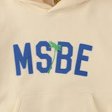 MSBE College Satin徽標連帽衫