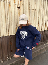 RUSSELL✖HTH collabo college sweat