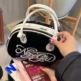 NOPE GIRL enamel bag