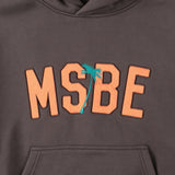MSBE College Satin徽標連帽衫