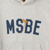 MSBE College Satin徽標連帽衫