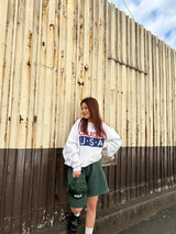 RUSSELL✖HTH collabo college sweat