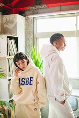 MSBE College Satin徽標連帽衫