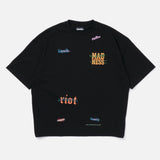multi logo tee