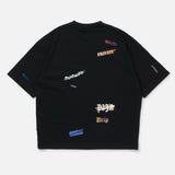 multi logo tee