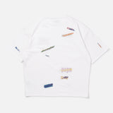 multi logo tee