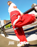 9090 × over print Cargo Pants