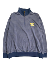 9090條紋長polo襯衫