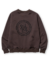 Genzai顏料Boro船員頸汗