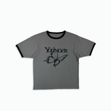 YS butterfly logo ringer tee