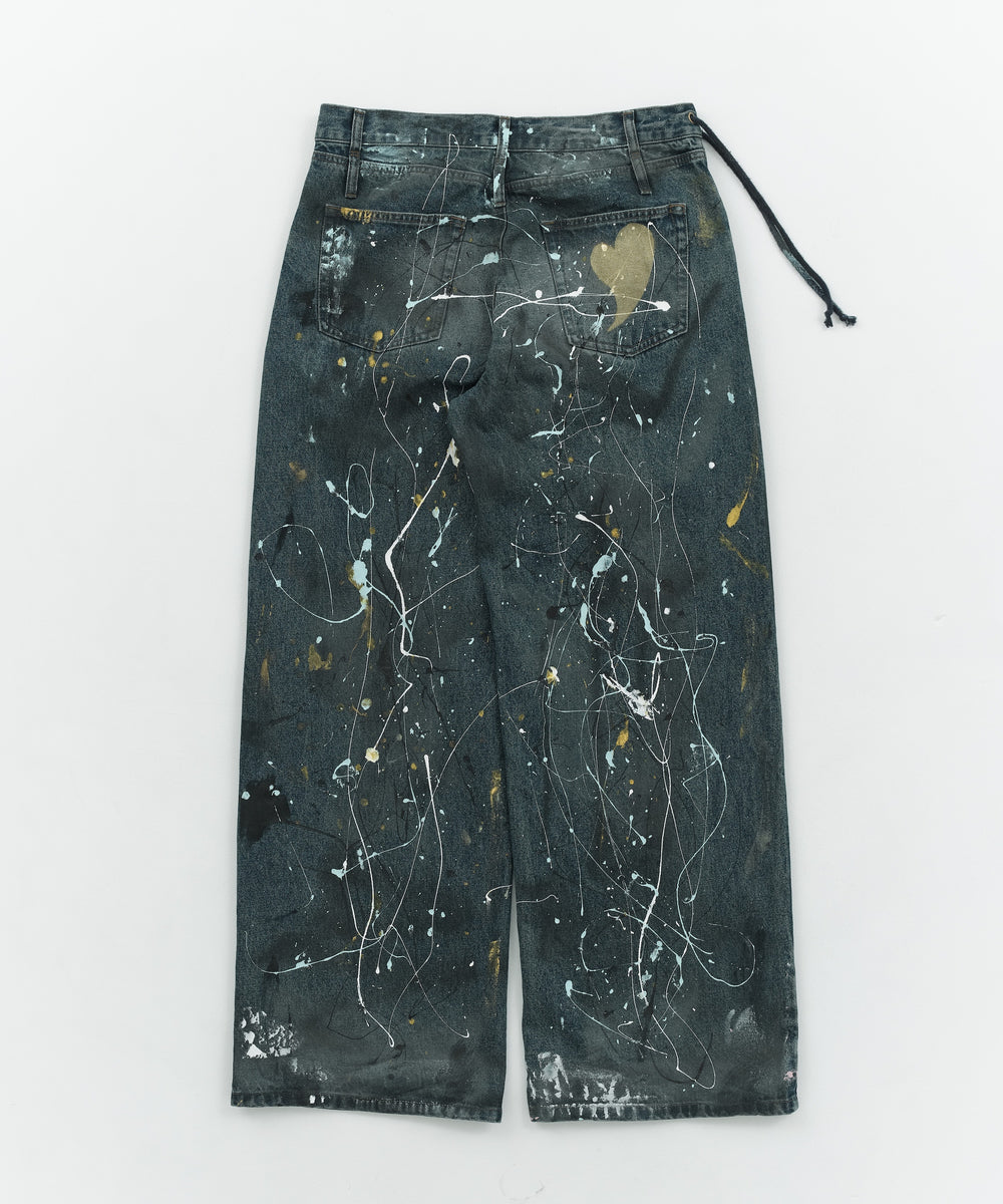 BAGGY DENIM 迷彩 PAINT BAGGY DENIM 2 – YZ