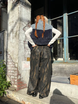 Vintage Faux Leather Pants