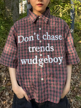WB classic check shirt 