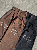 WB wide duck pants