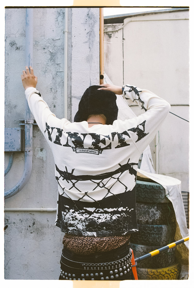 Fucking Skull Thermal L/S Tee – YZ