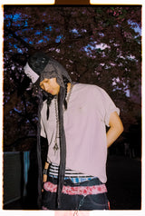 사쿠라 모션 킹 로고 티 