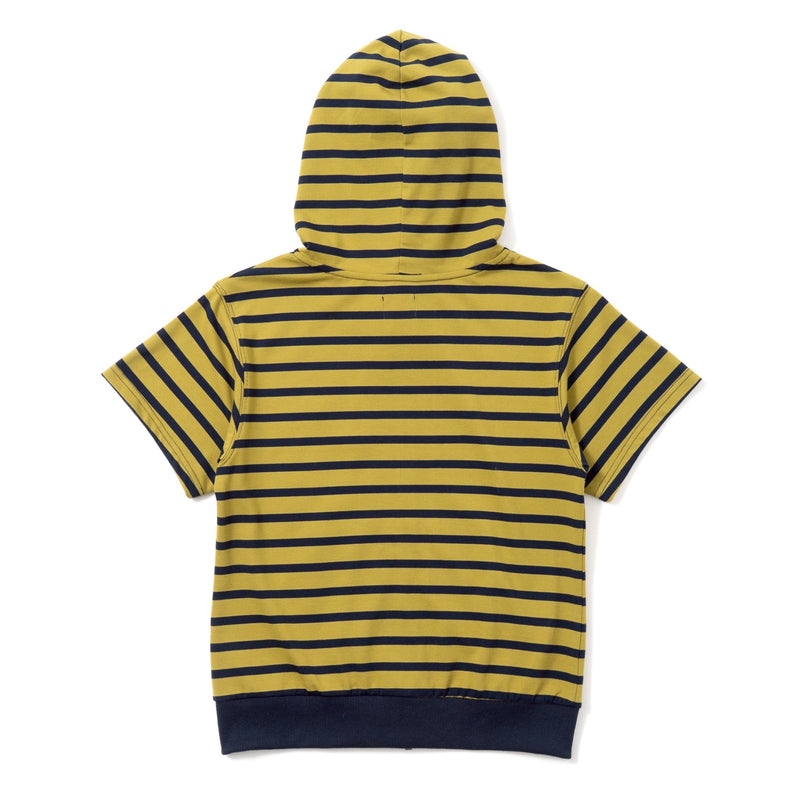 Assort Short sleeve zip hoodie