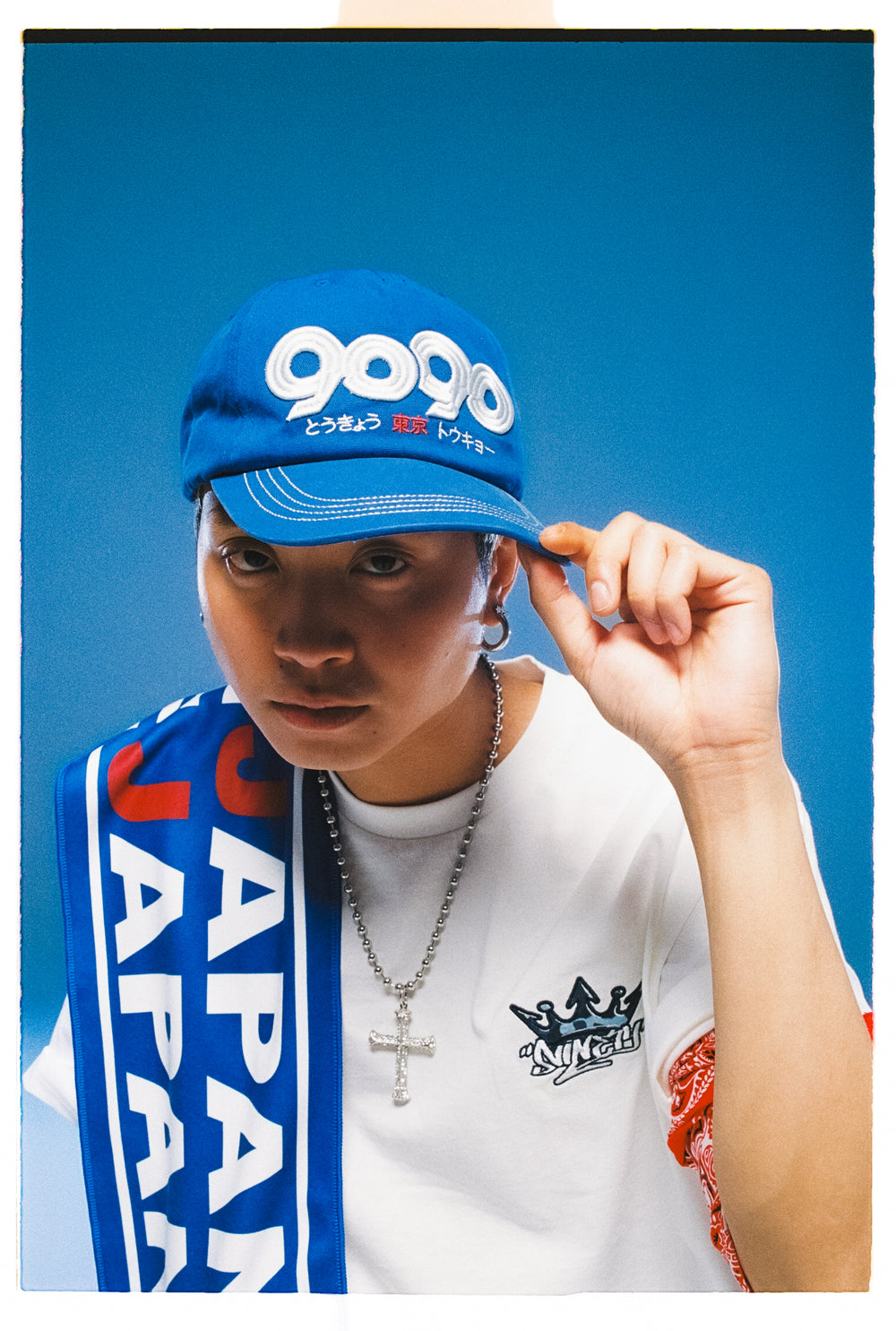 9090 TOKYO Samurai Blue Cap – YZ