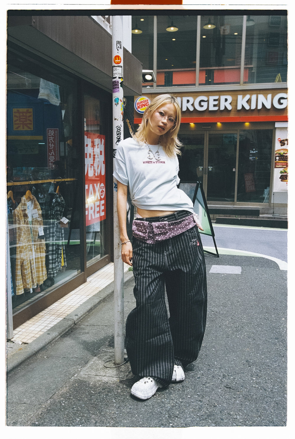 Bullet Logo Denim Buggy Pants – YZ